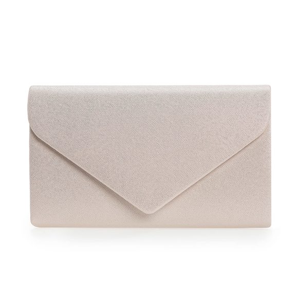 Pu Clutch Glittering Evening Bag mal Handbag Wedding Tail Prom :| - Picture 1 of 7